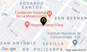 Mapa de Acerias Universal en Bogotá D.C