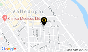 Mapa de Acero Inoxidable Giraldo en Valledupar