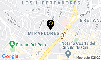 Mapa de Acero Vega Rodrigo en Cali