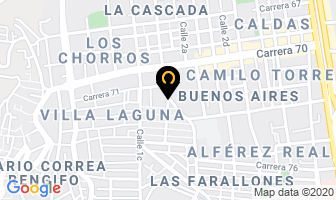 Mapa de Acero Y Concreto Ltda. en Cali
