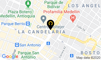 Mapa de Acero Y Plata en Medellín