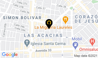 Mapa de Acero's Tecnipuertas en Medellín