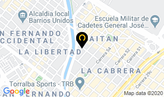 Mapa de Aceros Chatarra en Bogotá D.C