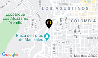 Mapa de Aceros Gricar en Manizales