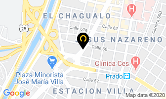 Mapa de Aceros Luisesco en Medellín