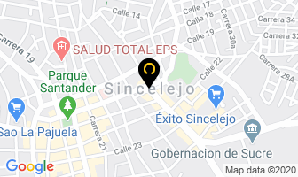 Mapa de Aceros Madeaceros en Sincelejo