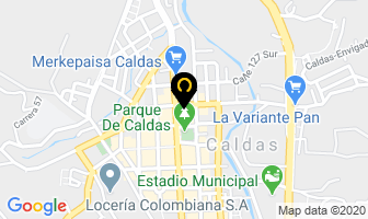 Mapa de Aceros Majox en Caldas