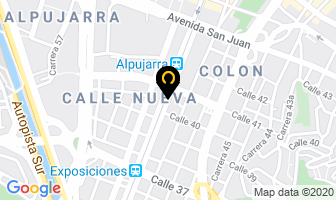 Mapa de Aceros Mapa en Medellín