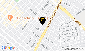 Mapa de Aceros Montería en Montería