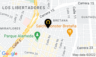 Mapa de Aceros Paz Cali en Cali