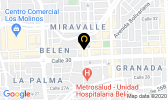 Mapa de Aceros Sernaluminios en Medellín