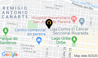 Mapa de Aceros Y Aluminios Del Cafe en Pereira