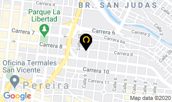 Mapa de Aceros Y Cocinas en Pereira