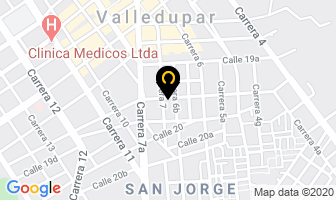 Mapa de Aceros Y Cocinas Valledupar en Valledupar