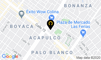 Mapa de Aces Impermeabilizaciones en Bogotá D.C