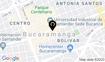 Mapa de Acet Ltda. en Bucaramanga