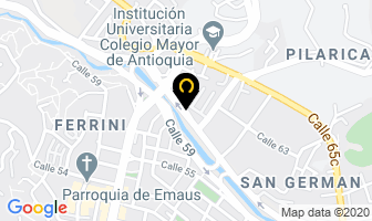Mapa de Acevedo Lopera Alexander en Medellín