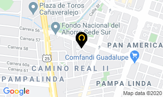 Mapa de Acevedo Vera Luis Francisco en Cali