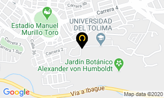 Mapa de Achiras del Puente en Ibagué