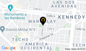 Mapa de Achiras San Pedro Ltda. en Bogotá D.C