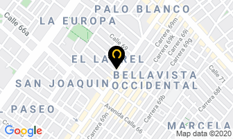 Mapa de Acitechos en Bogotá D.C