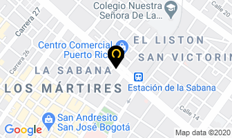 Mapa de Acoen Ltda en Bogotá D.C