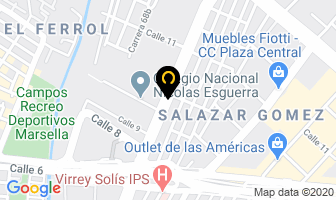 Mapa de Acolchados Jhon en Bogotá D.C
