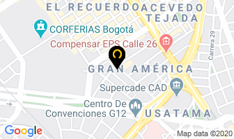 Mapa de Acoltés en Bogotá D.C