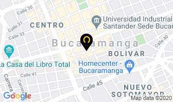 Mapa de A.come-comercio Empresarial S.a. en Bucaramanga