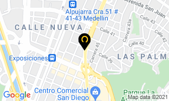 Mapa de Acompactar en Medellín