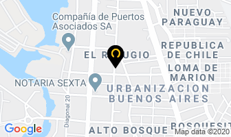 Mapa de Acondicionar Ltda en Cartagena