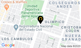 Mapa de Acontecimientos Banquetes Consuevento en Cali