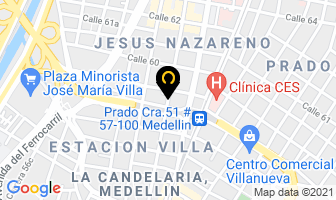 Mapa de Acoprol Refrigeracion en Medellín