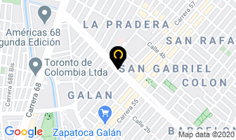 Mapa de Acorazadas Ltda. en Bogotá D.C