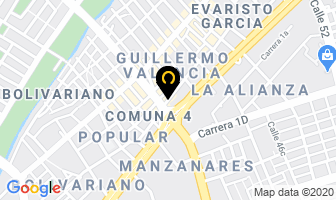 Mapa de Acosta David Jorge Humberto en Cali