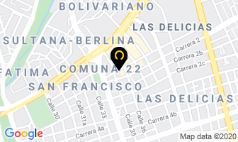 Mapa de Acosta Lozano Estefanía en Cali
