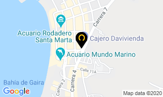 Mapa de Acqua Lavandería S.a.s. en Santa Marta