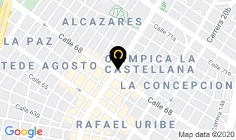 Mapa de Acr Representaciones Ltda. en Bogotá D.C