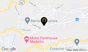 Mapa de Acril Kit en Medellín