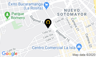 Mapa de Acril Tec Diseños en Bucaramanga