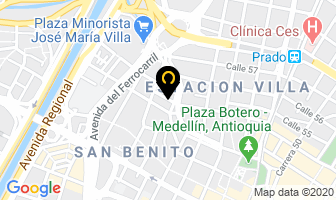 Mapa de Acrilcolor en Medellín