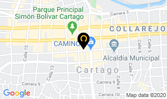 Mapa de Acrílicos Cartago en Cartago