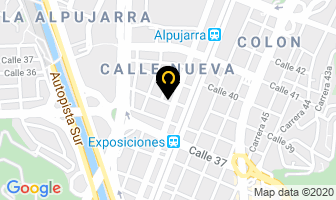 Mapa de Acrilicos La 53 en Medellín