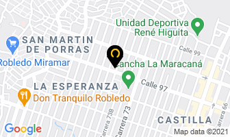 Mapa de Acrobatic Stilt en Medellín