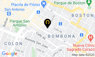 Mapa de Acryavisos en Medellín