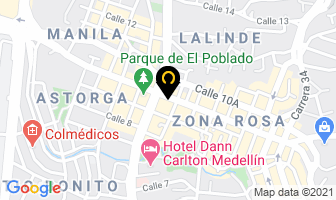 Mapa de Acta Consultores S.a en Medellín