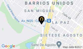 Mapa de Actel Citofonia en Bogotá D.C