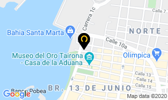 Mapa de Actimag Limitada en Santa Marta