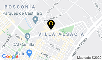 Mapa de Activando Eventos en Bogotá D.C