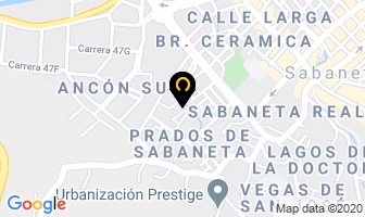 Mapa de Active Express Publicidad en Medellín